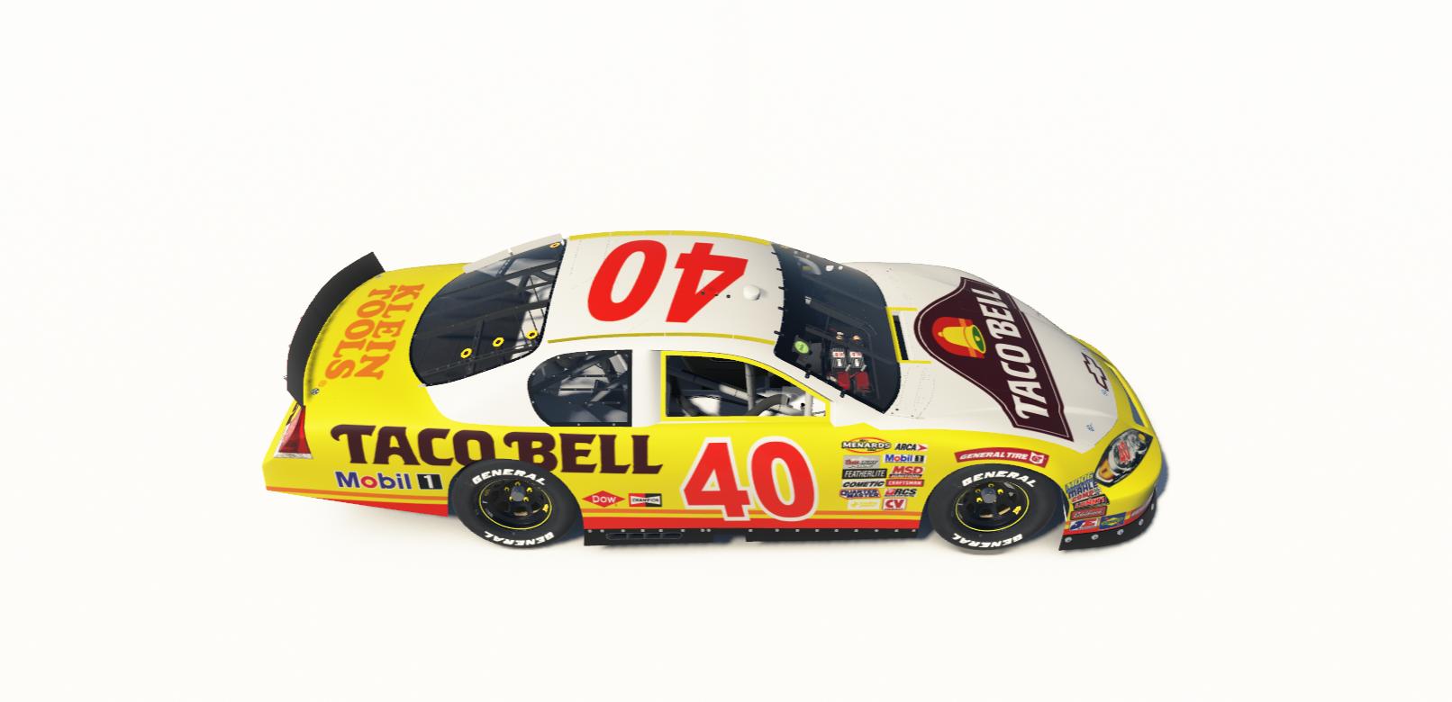 Preview of Taco Bell Retro ARCA Menards Chevrolet Impala by Ronald Lawson2
