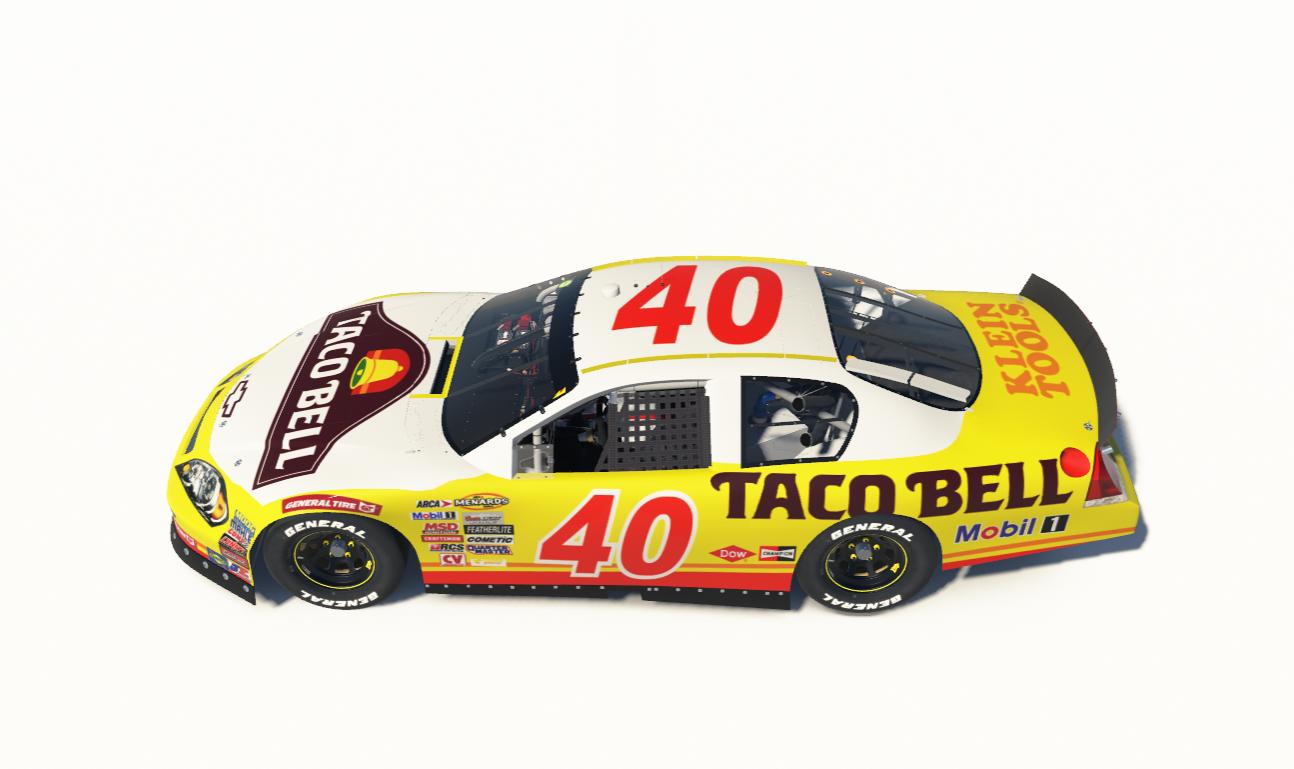 Preview of Taco Bell Retro ARCA Menards Chevrolet Impala by Ronald Lawson2
