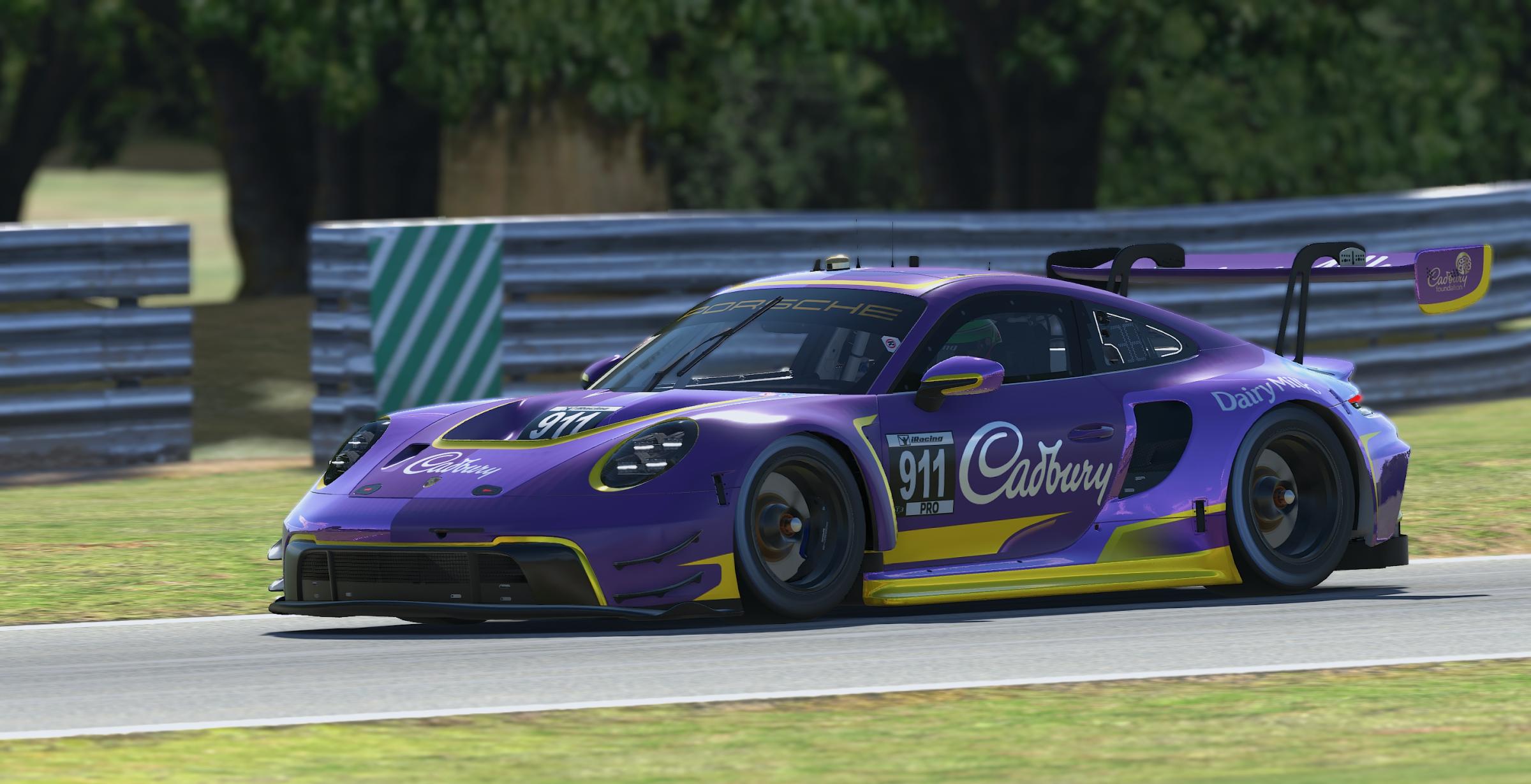 Preview of Cadbury Livery - Porsche 992 GT3 by Jai L.