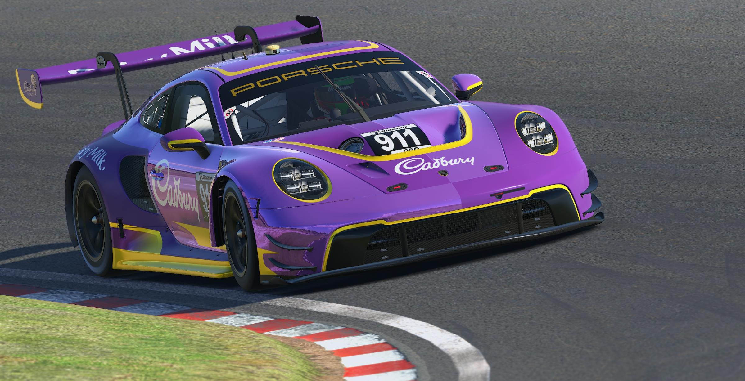 Preview of Cadbury Livery - Porsche 992 GT3 by Jai L.