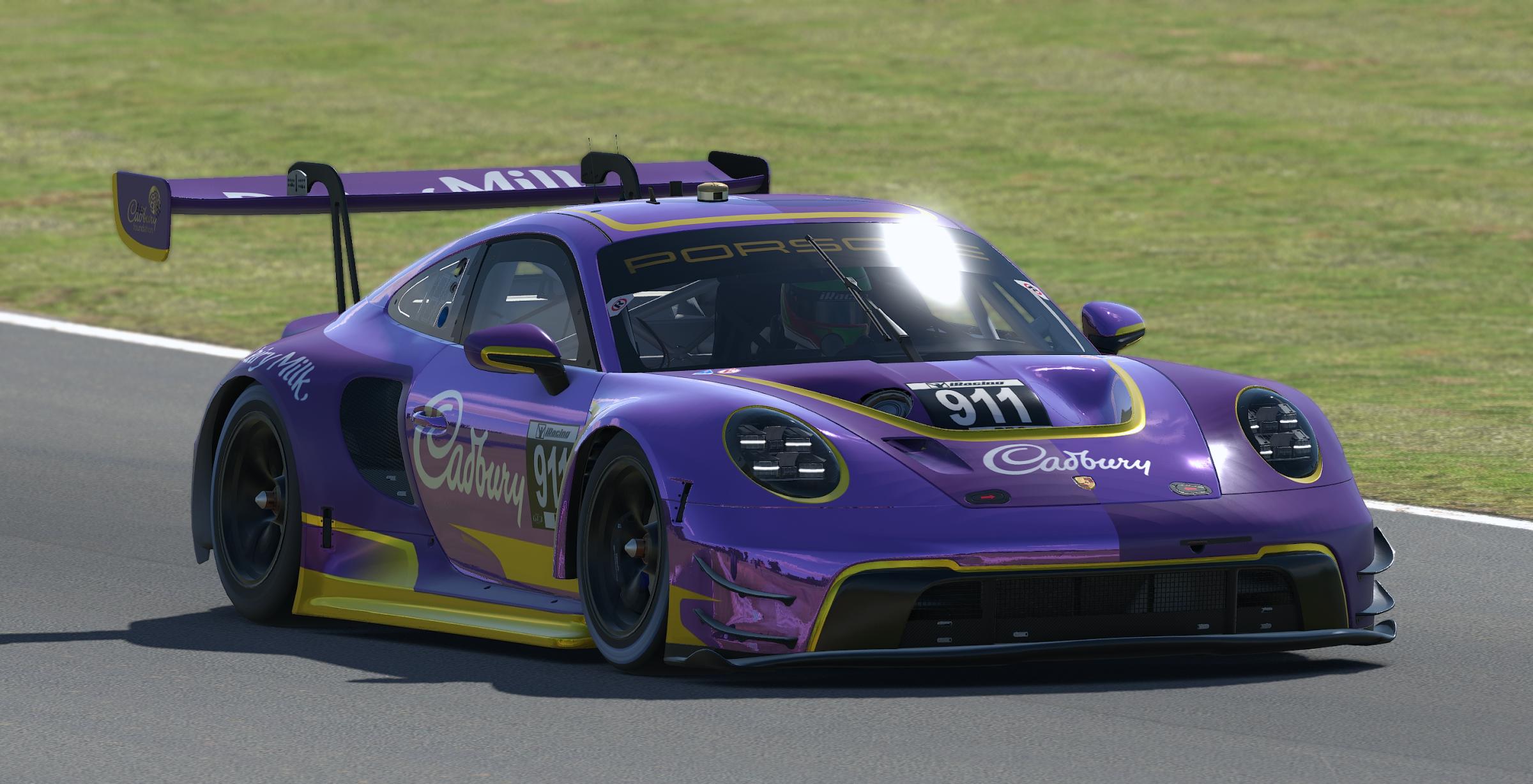 Preview of Cadbury Livery - Porsche 992 GT3 by Jai L.