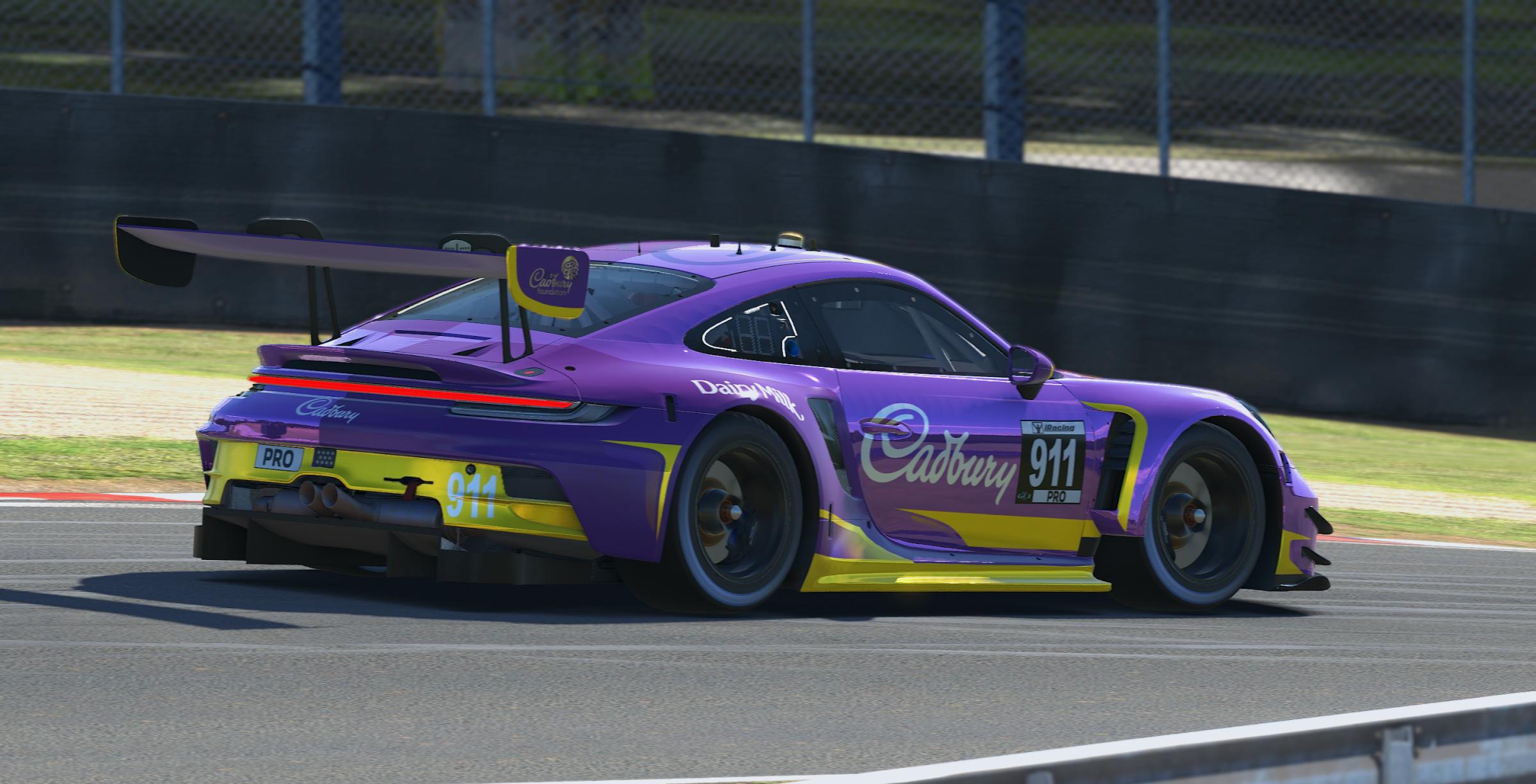 Preview of Cadbury Livery - Porsche 992 GT3 by Jai L.