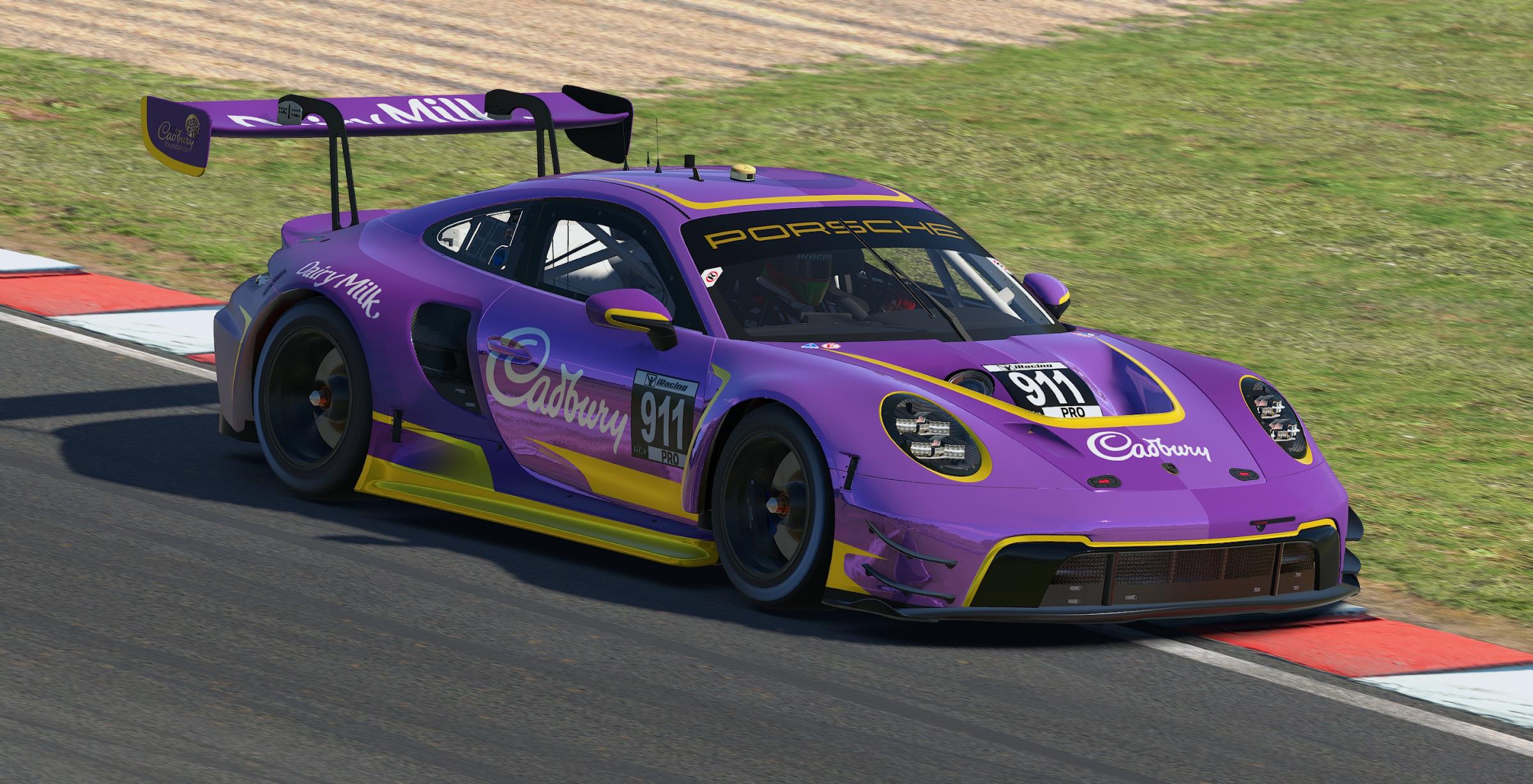 Preview of Cadbury Livery - Porsche 992 GT3 by Jai L.