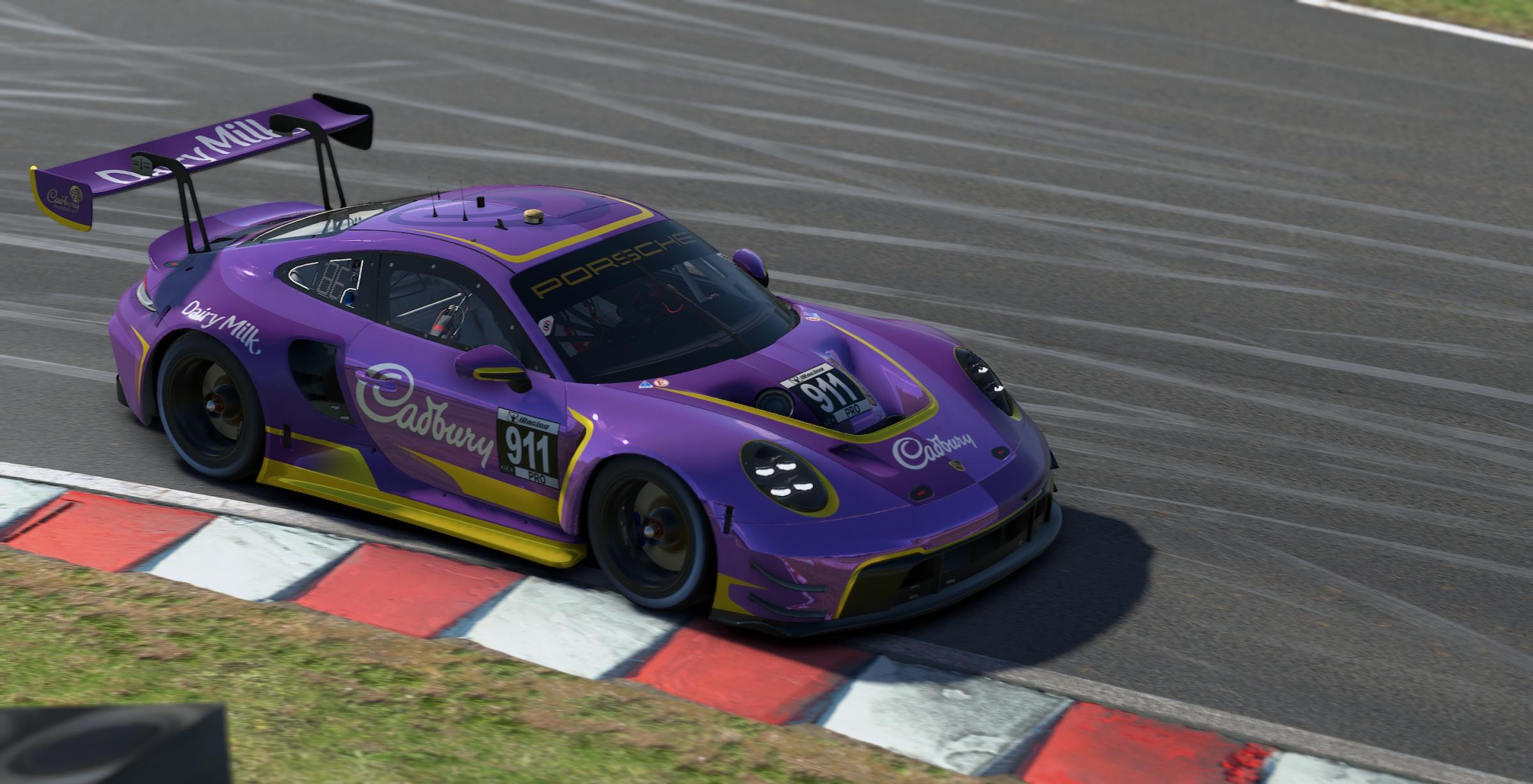 Preview of Cadbury Livery - Porsche 992 GT3 by Jai L.