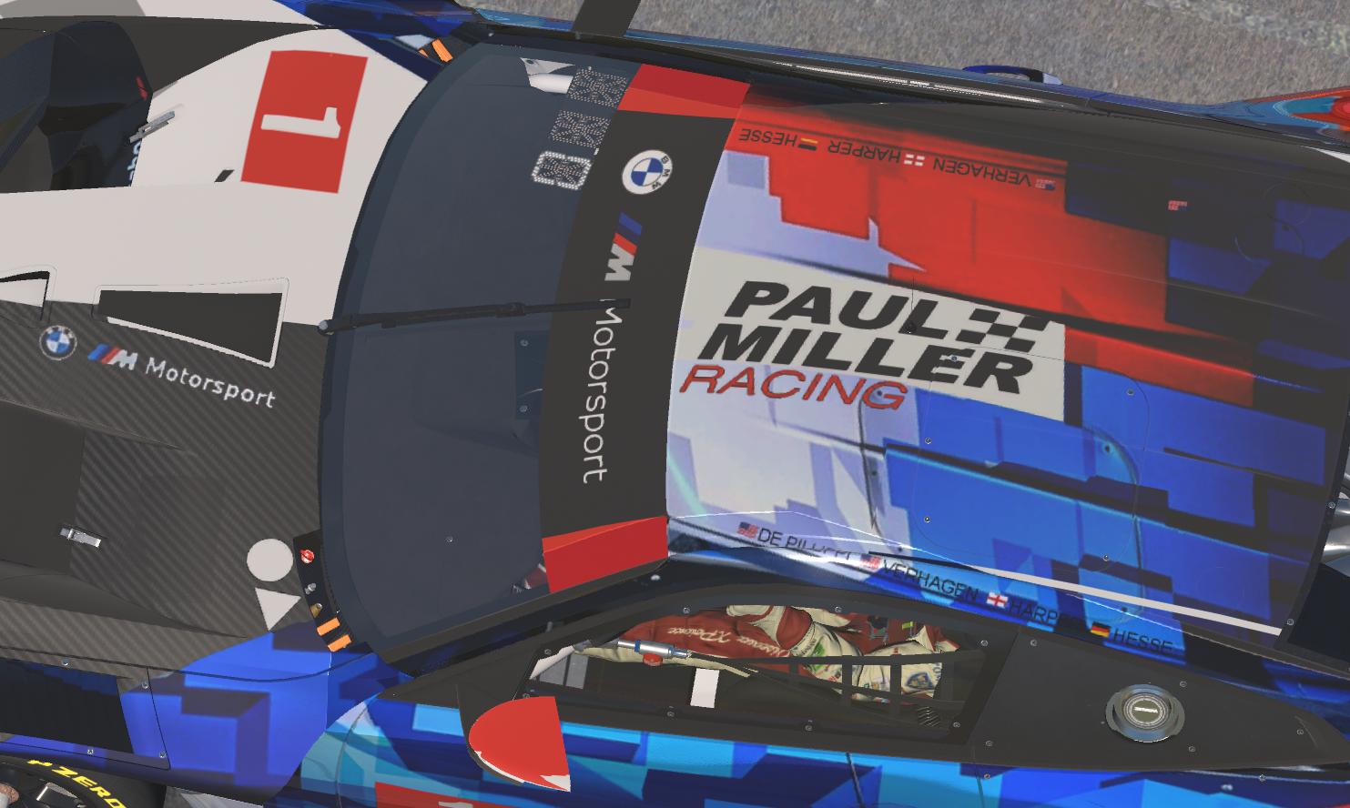 Preview of BMW M4 GT3 #1 IMSA 2026 by Mike Riedner