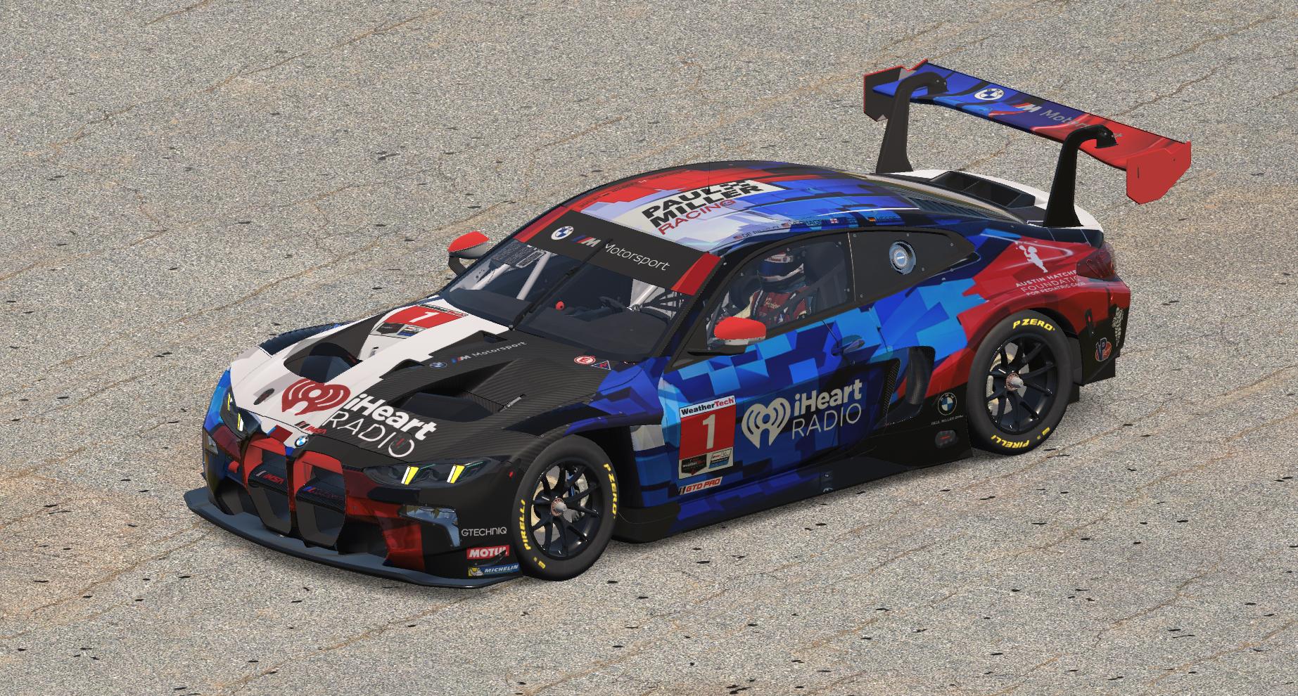 Preview of BMW M4 GT3 #1 IMSA 2026 by Mike Riedner