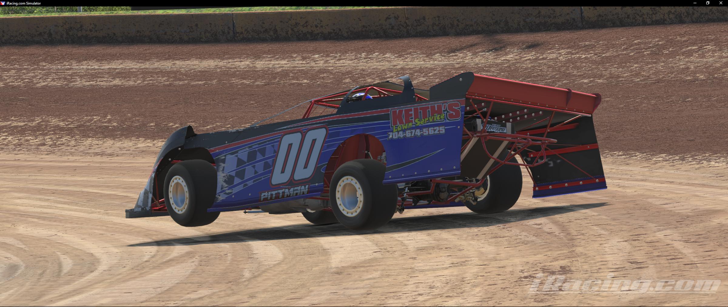 Preview of Dirt Late Model Keiths Lawn Service  by Justin Pittman2