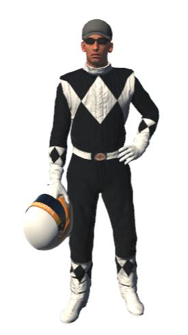 Preview of Black Mighty Morphin Power Rangers Suit by Laurence Erin-Jenkins