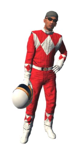 Preview of Red Mighty Morphin Power Rangers Suit by Laurence Erin-Jenkins