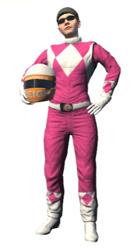 Preview of Pink Mighty Morphin Power Rangers Suit by Laurence Erin-Jenkins
