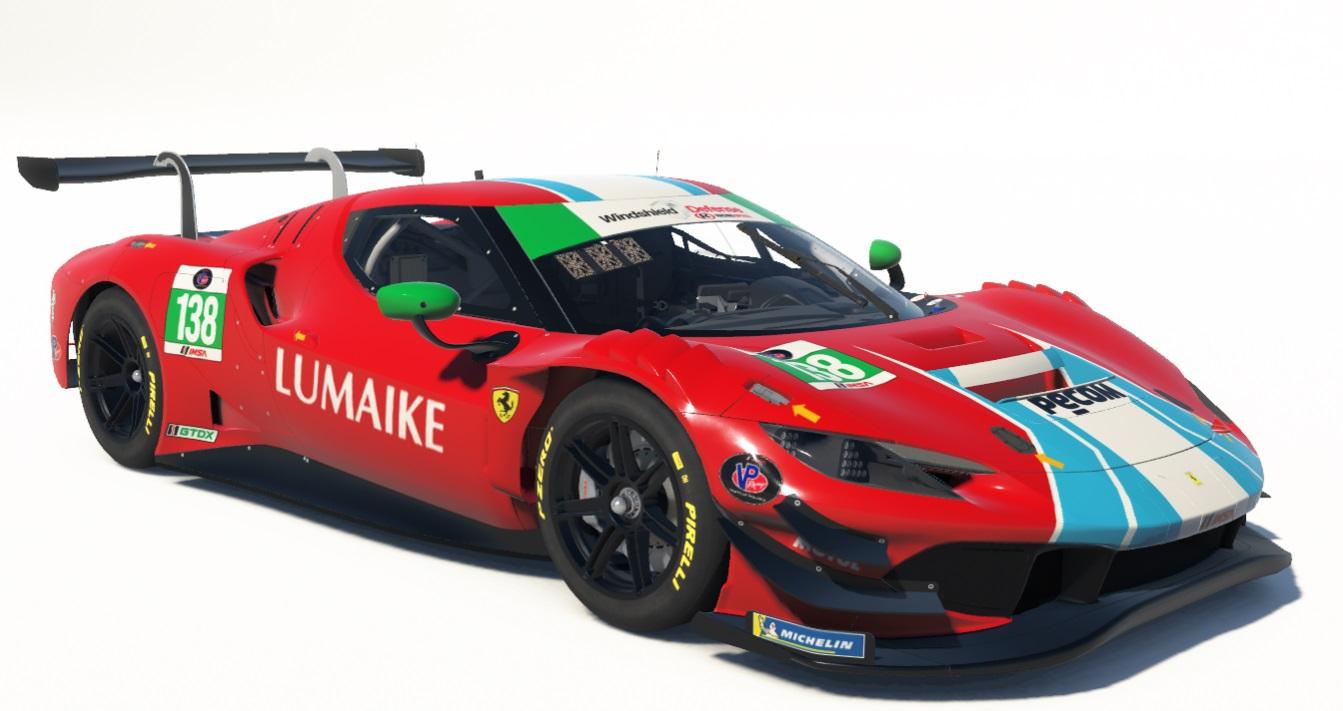 Preview of #50 AF Corse Ferrari 296 GT3 2025 IMSA VP Racing SportsCar Challenge by Zack W Gould