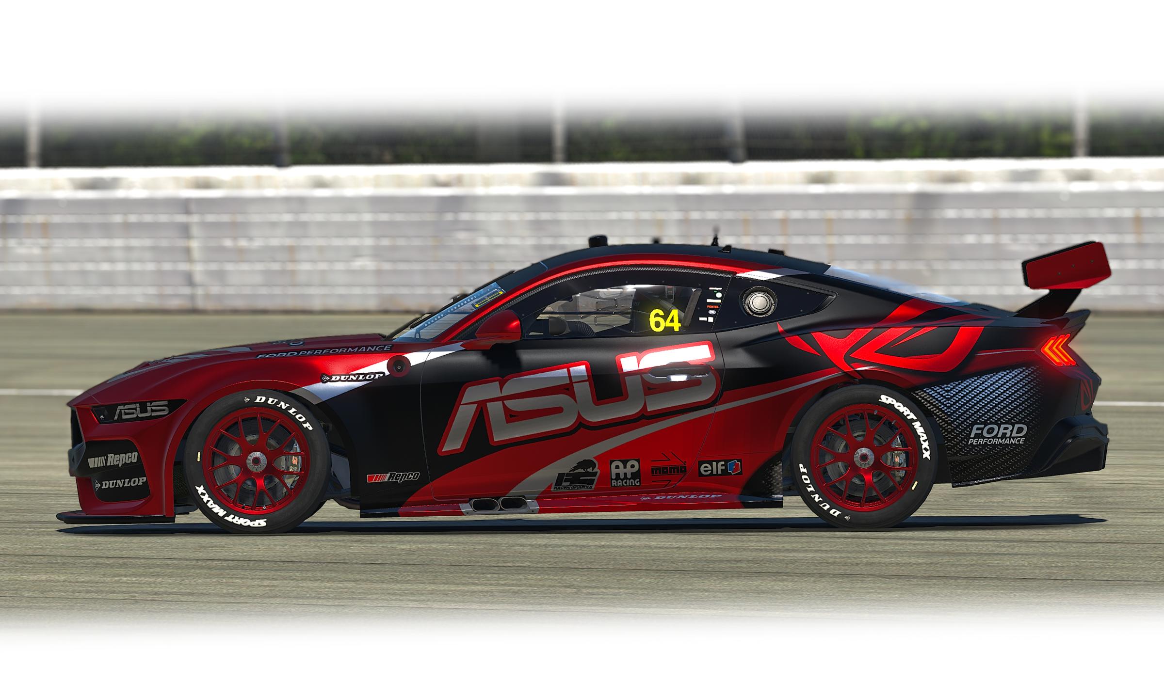 Preview of ASUS Supercars Ford Mustang Gen 3 v3C 2025 by Doyle Lowrance