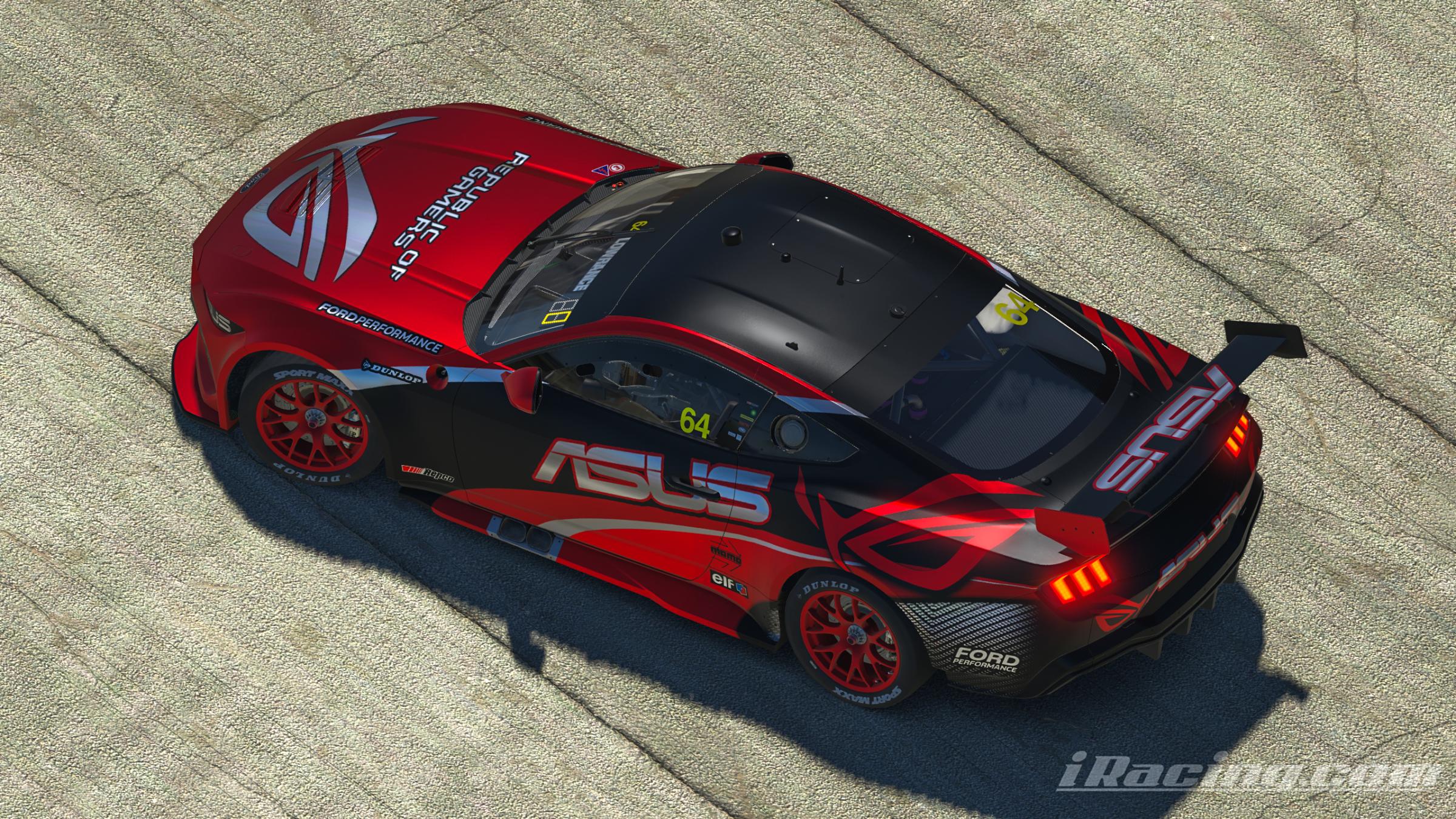 Preview of ASUS Supercars Ford Mustang Gen 3 v3C 2025 by Doyle Lowrance
