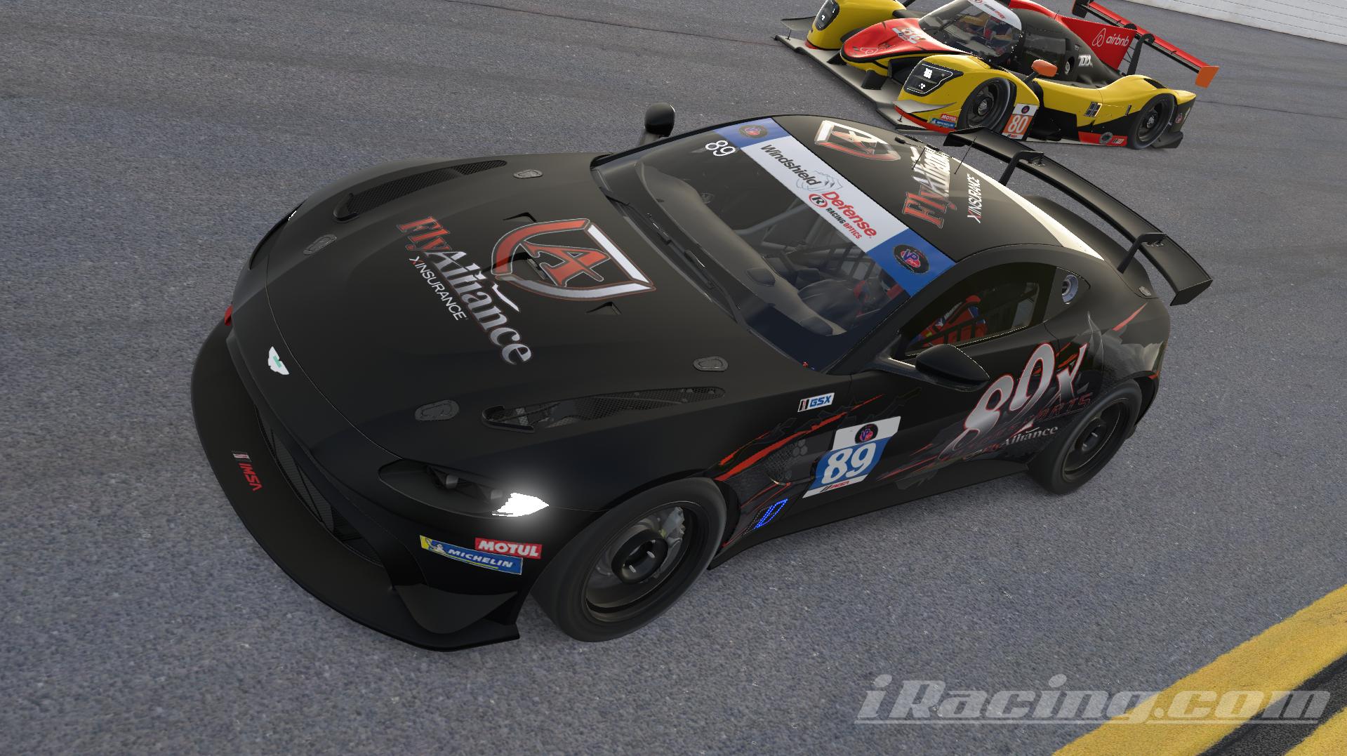 #89 89x Motorsports Aston Martin Vantage GT4 2025 IMSA VP Racing ...