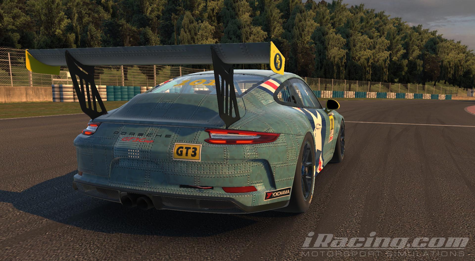 Preview of Kelly-Moss GT3 Gold Cup Porsche Replica paint & Decal layer /circa 2014 by Marshall W.