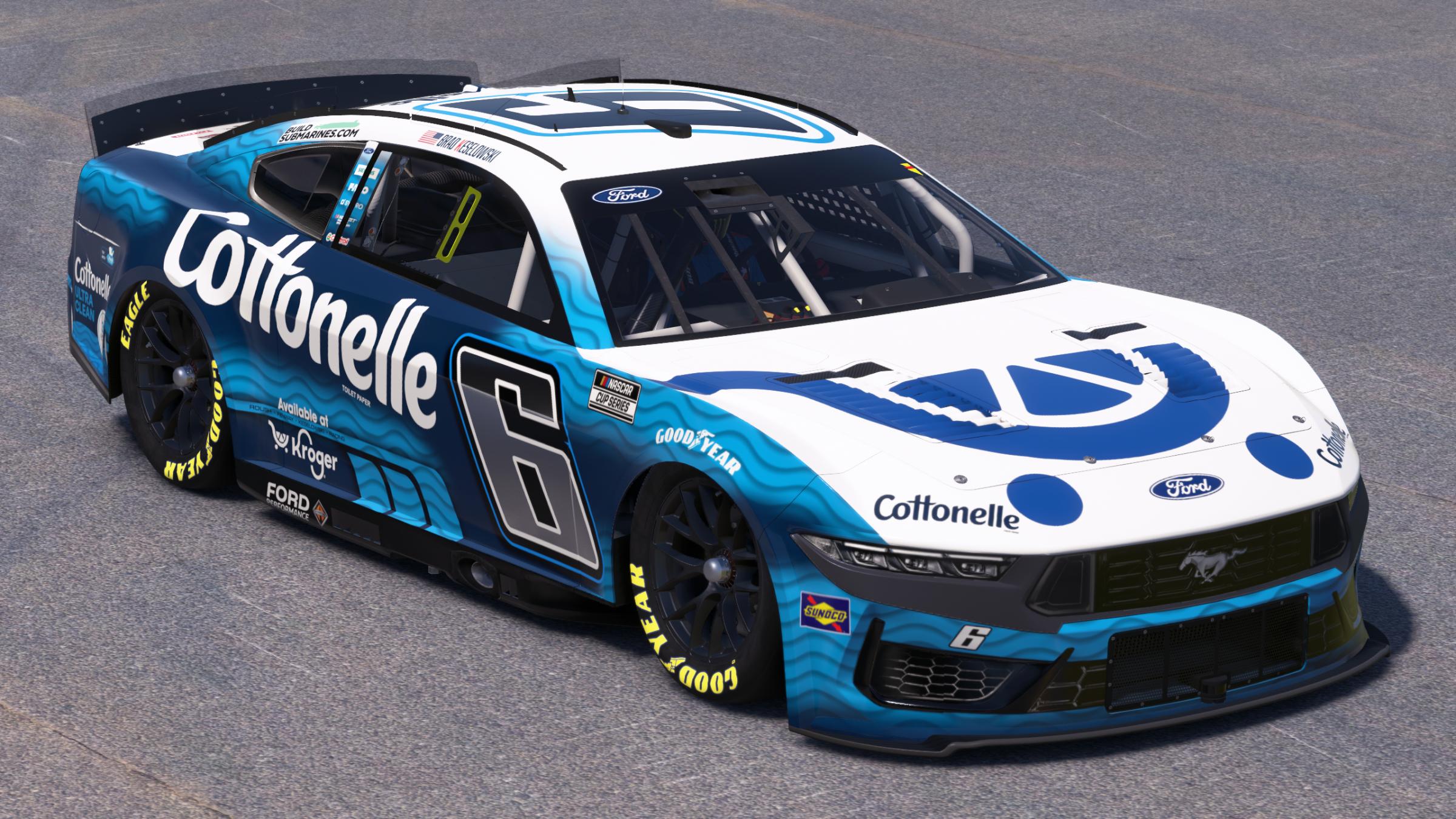 Preview of Brad Keselowski RFK Racing Kroger Cottonelle  by Mick J.