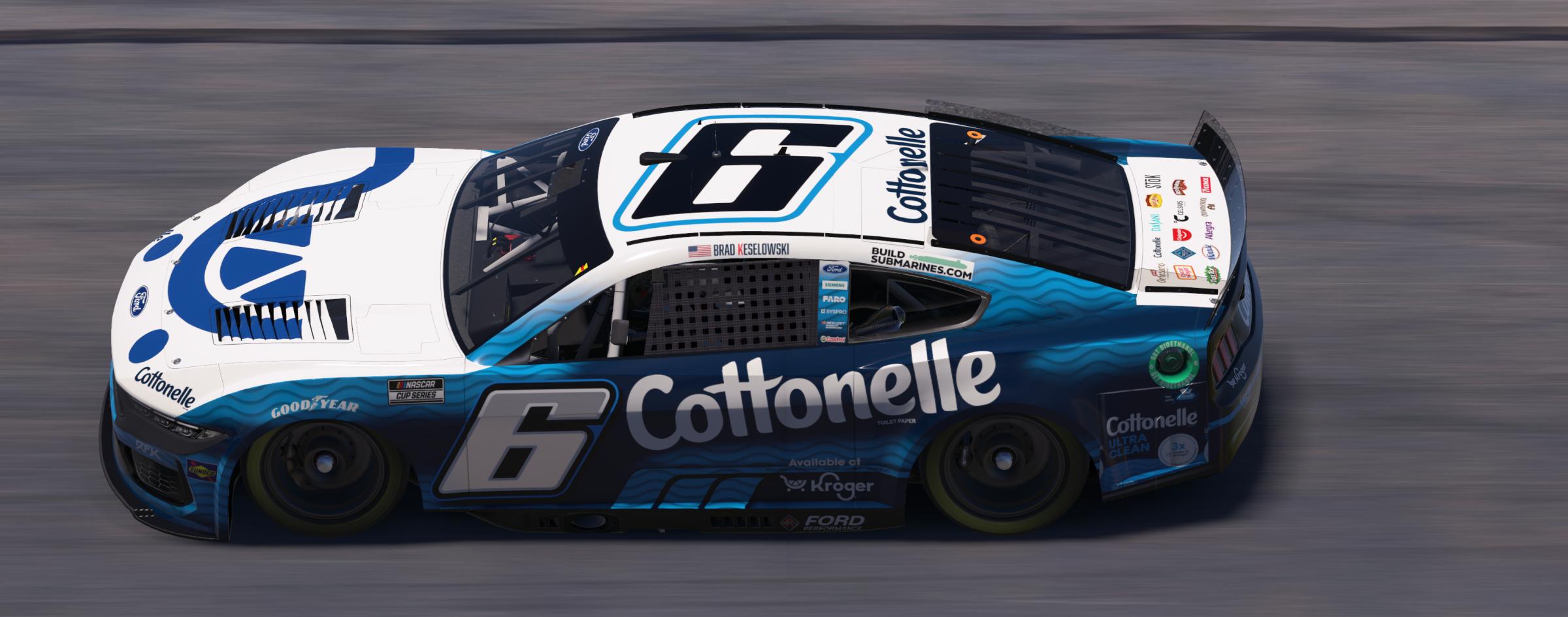 Preview of Brad Keselowski RFK Racing Kroger Cottonelle  by Mick J.
