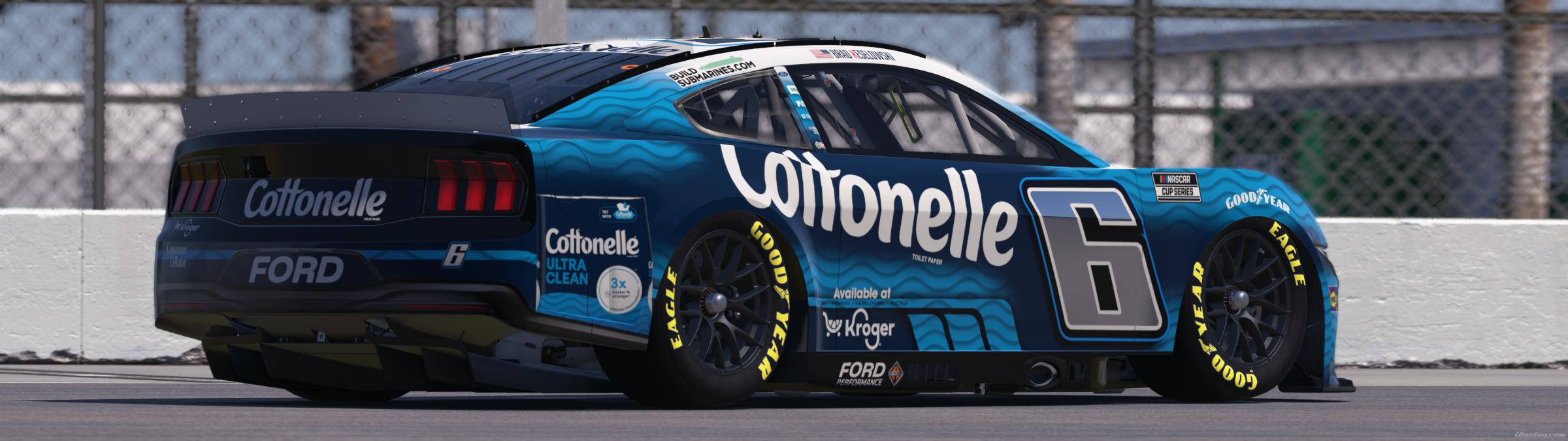 Preview of Brad Keselowski RFK Racing Kroger Cottonelle  by Mick J.