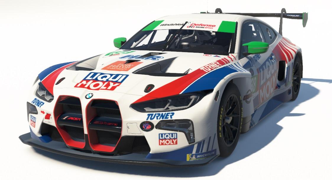 Preview of #95 Turner Motorsport BMW M4 GT3 2025 IMSA VP Racing SportsCar Challenge by Zack W Gould