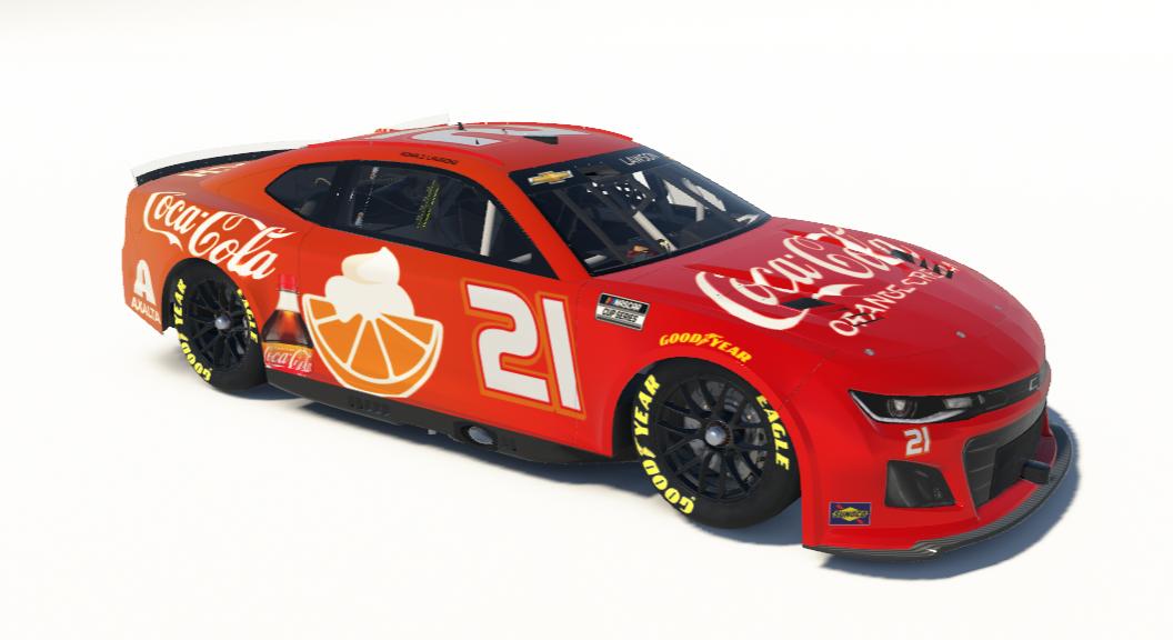Preview of Coca Cola Orange Cream Chevrolet Camaro Next Gen ZL1 by Ronald Lawson2