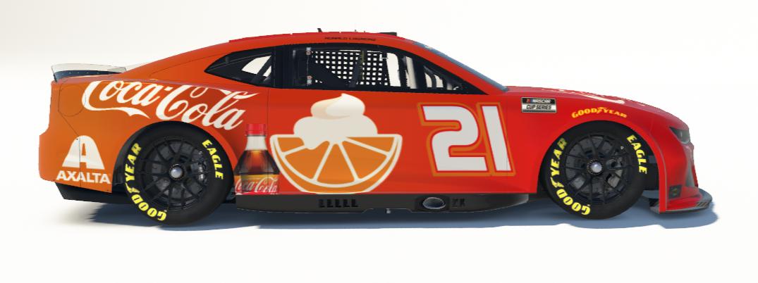 Preview of Coca Cola Orange Cream Chevrolet Camaro Next Gen ZL1 by Ronald Lawson2