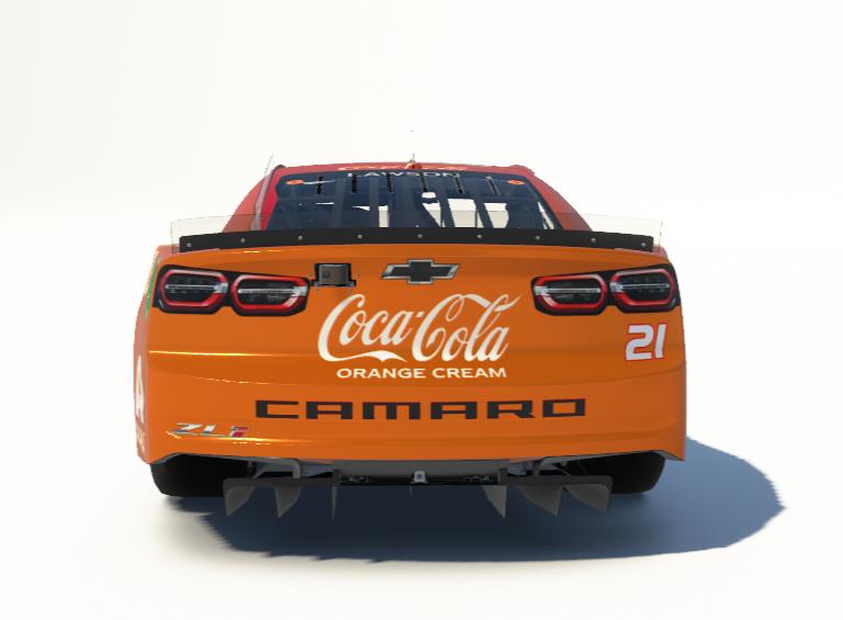Preview of Coca Cola Orange Cream Chevrolet Camaro Next Gen ZL1 by Ronald Lawson2