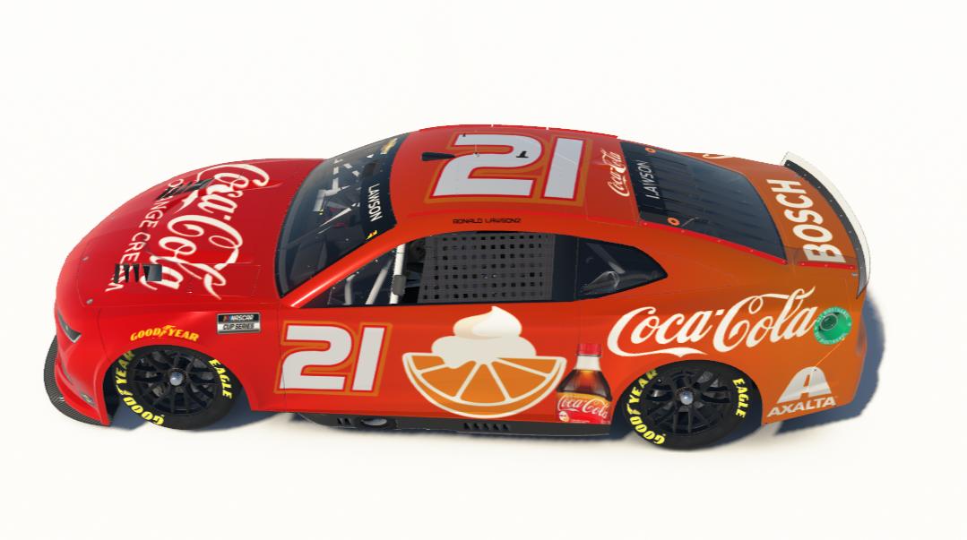 Preview of Coca Cola Orange Cream Chevrolet Camaro Next Gen ZL1 by Ronald Lawson2