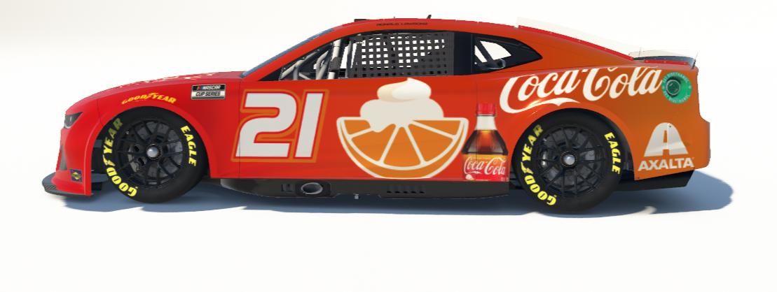 Preview of Coca Cola Orange Cream Chevrolet Camaro Next Gen ZL1 by Ronald Lawson2