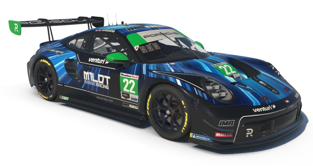Preview of M1LDT Racing 2025 - Porsche GT3 by Milad Wieggers
