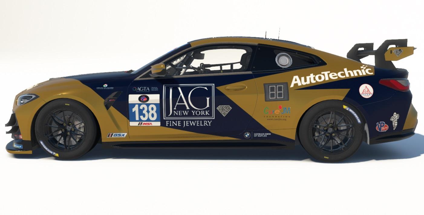 Preview of #19 AutoTechnic Racing BMW M4 EVO GT4 2025 IMSA VP Racing SportsCar Challenge by Zack W Gould