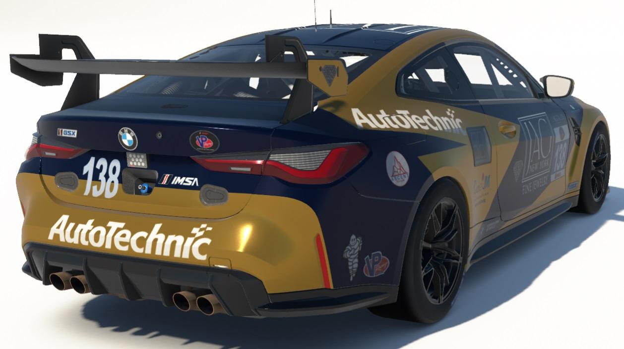 Preview of #19 AutoTechnic Racing BMW M4 EVO GT4 2025 IMSA VP Racing SportsCar Challenge by Zack W Gould