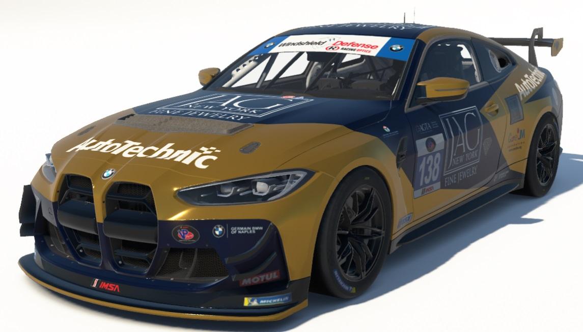Preview of #19 AutoTechnic Racing BMW M4 EVO GT4 2025 IMSA VP Racing SportsCar Challenge by Zack W Gould