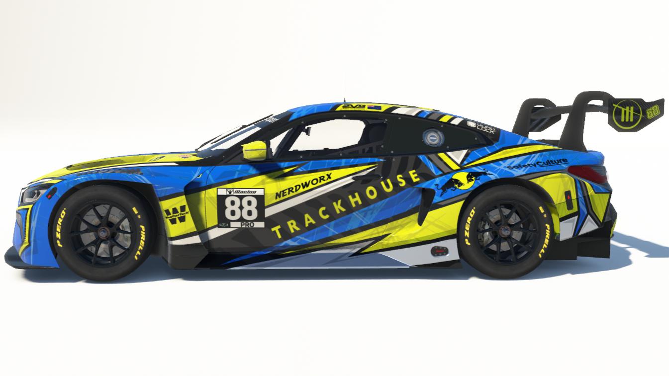 Preview of BMW M4 GT3  TrackHouse Concept Shane Van Gisbergen SVG by Terry M Rennert