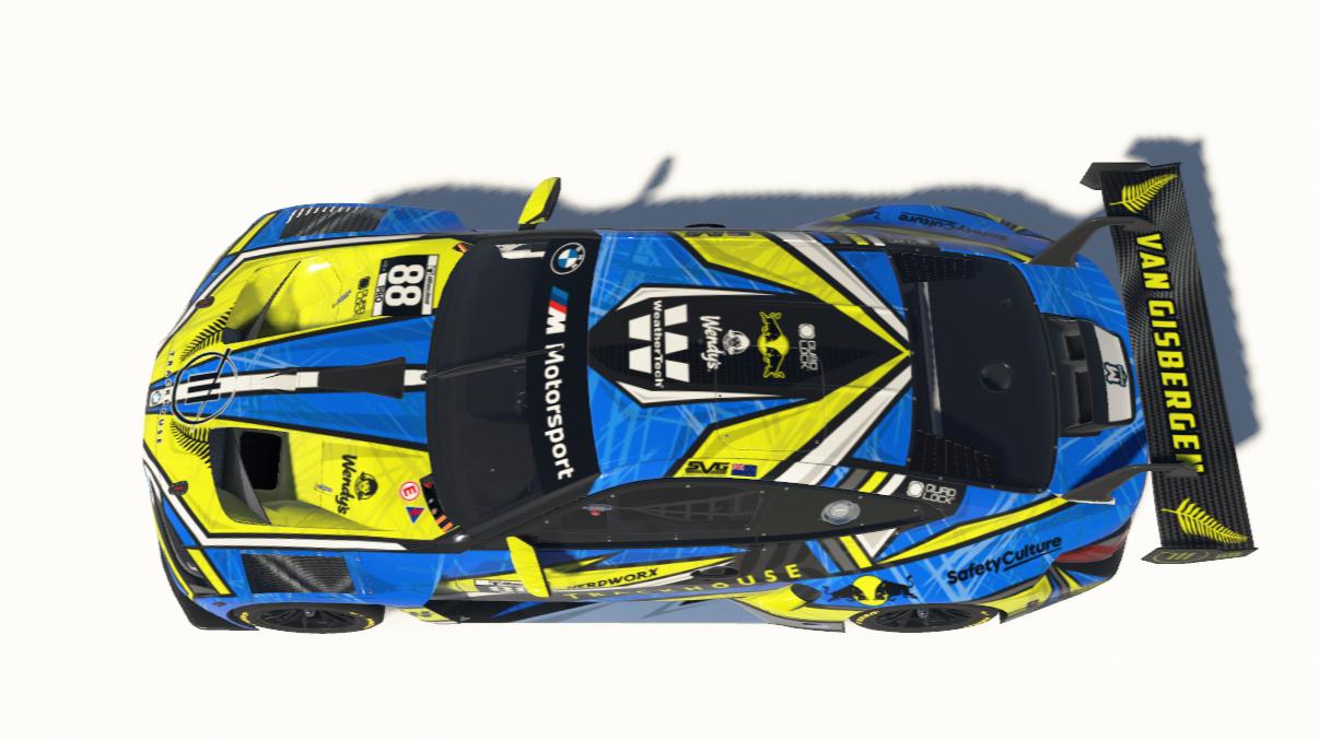 Preview of BMW M4 GT3  TrackHouse Concept Shane Van Gisbergen SVG by Terry M Rennert