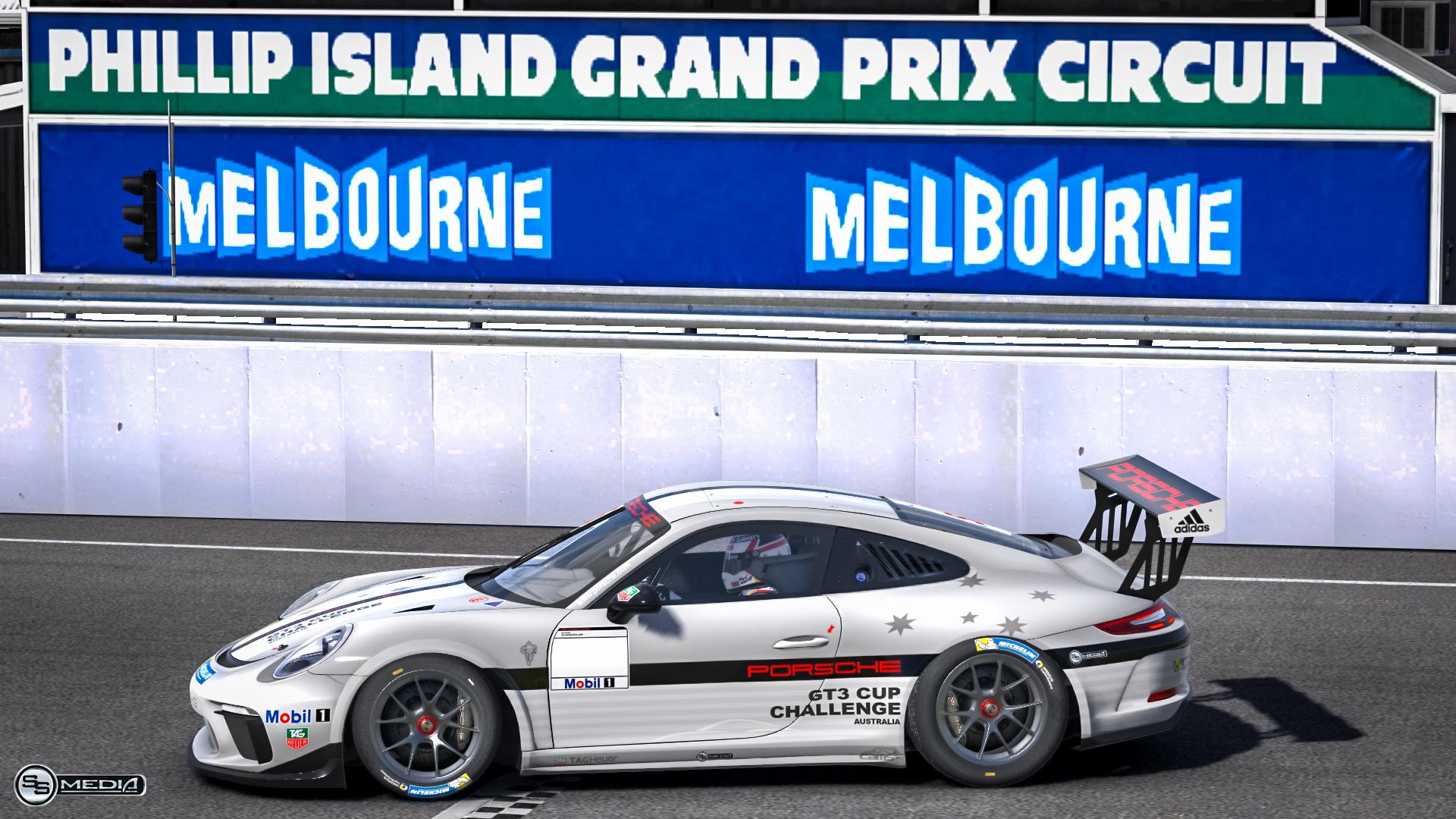 Preview of Porsche Carrera Cup Australia - Silver  by Paul Mansell