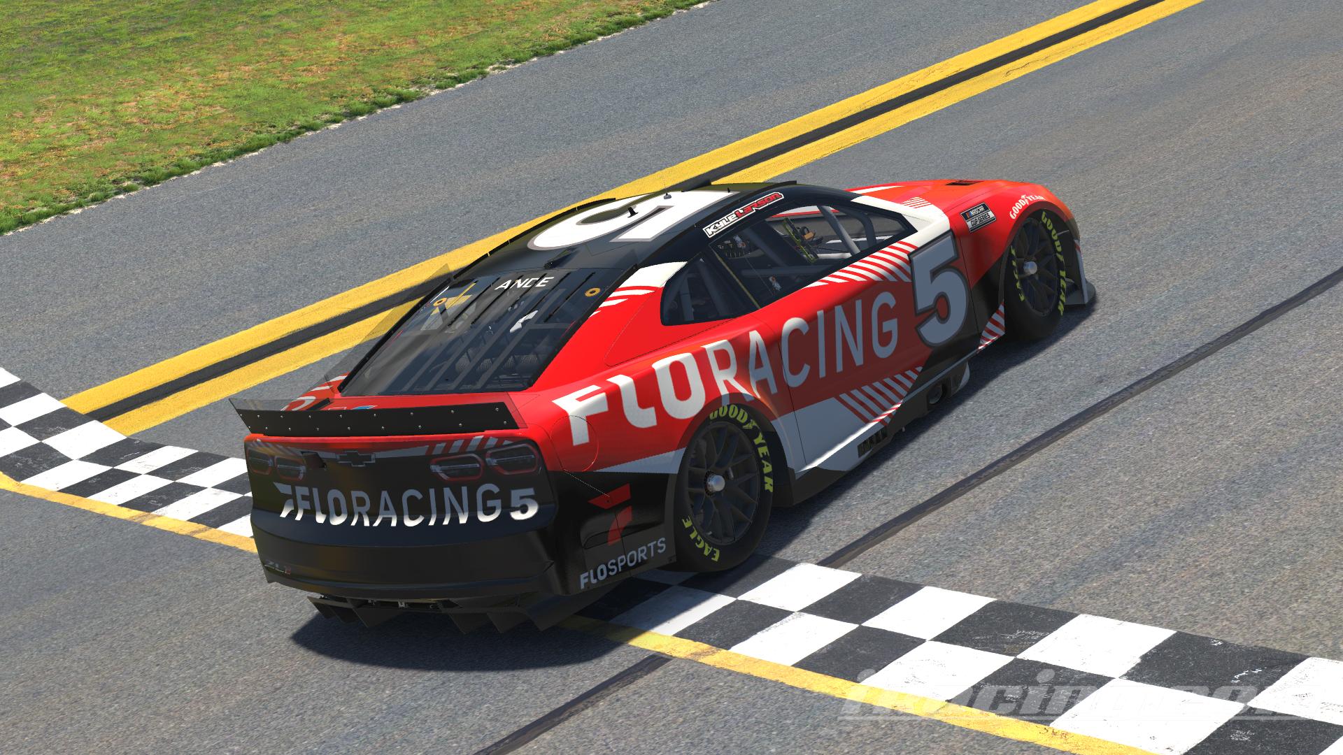 Preview of Kyle Larson Flo Racing Concept by Gabriel Ande