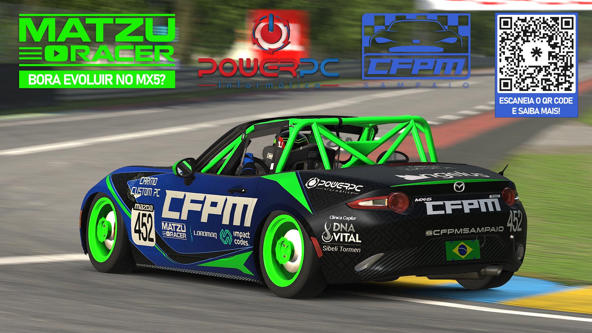 Map Cfpm CFPM Sampaio 2025-T1 (Curso de Formação de Pilotos MX5) by Rodrigo M ...
