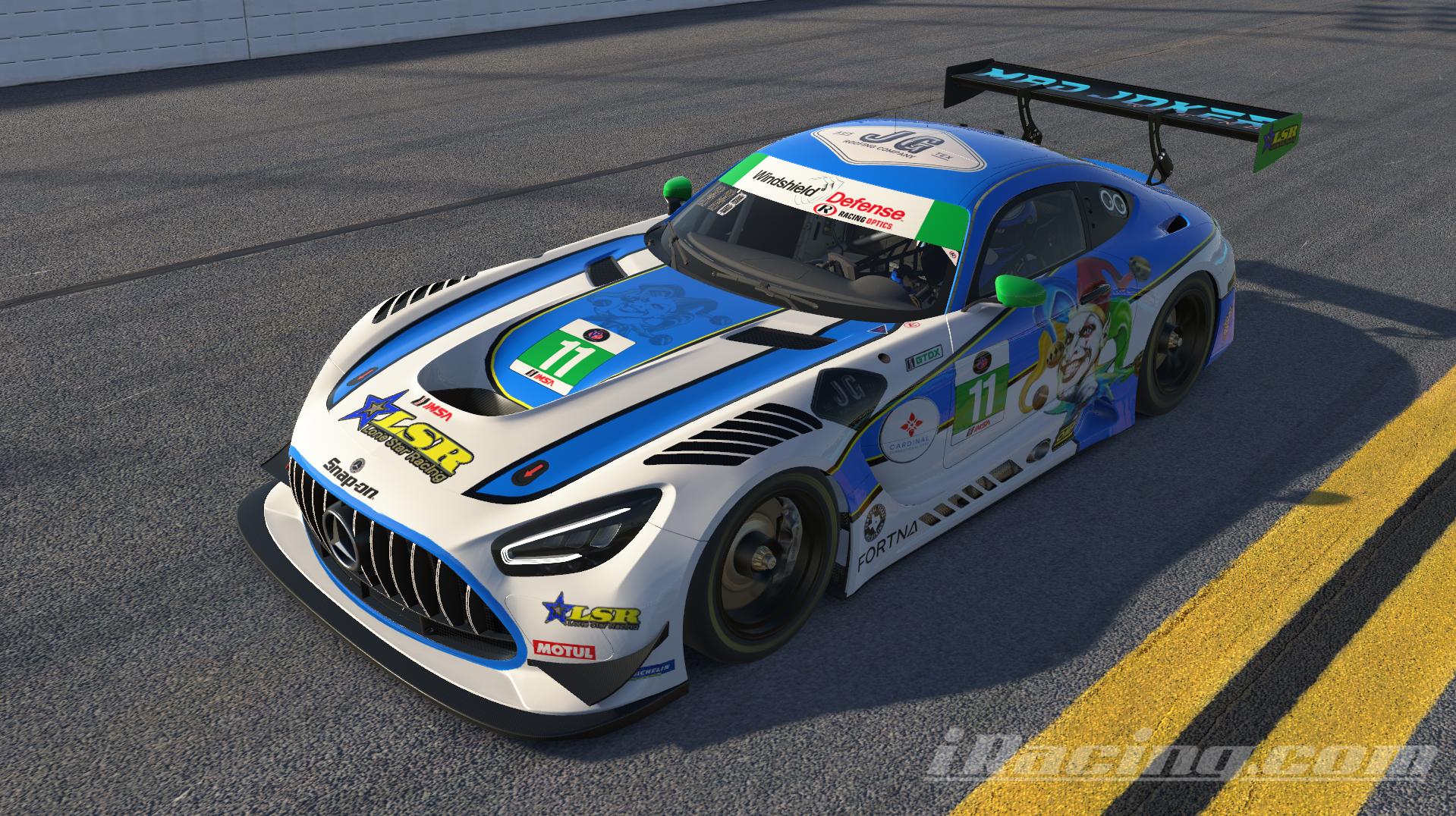 #11 Lone Star Racing Mercedes AMG GT3 2025 IMSA VP Racing SportsCar ...