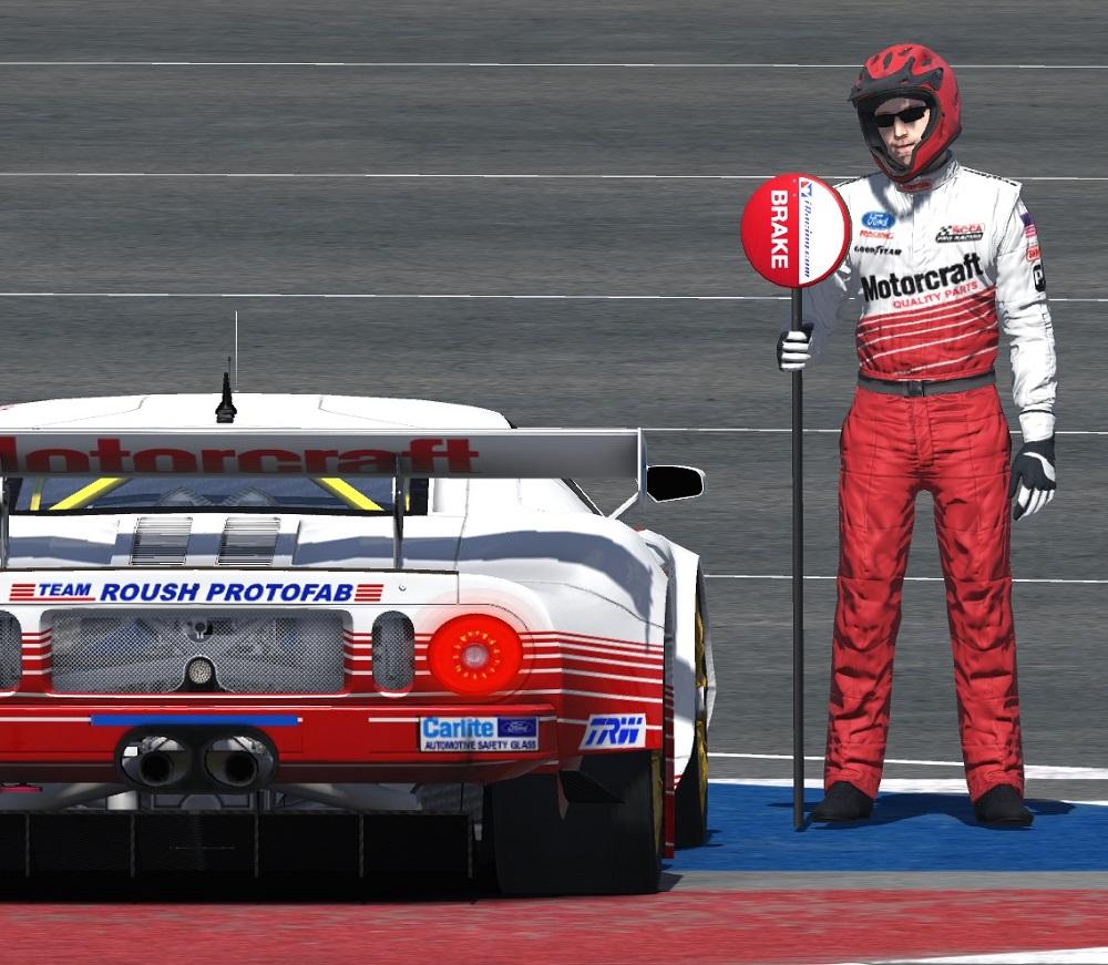 Preview of Motorcraft racing suit by Bruce Funderburg