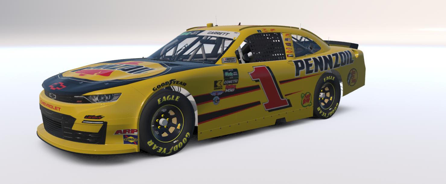 2025 Steve Park Shell Pennzoil by Sean G. - Trading Paints