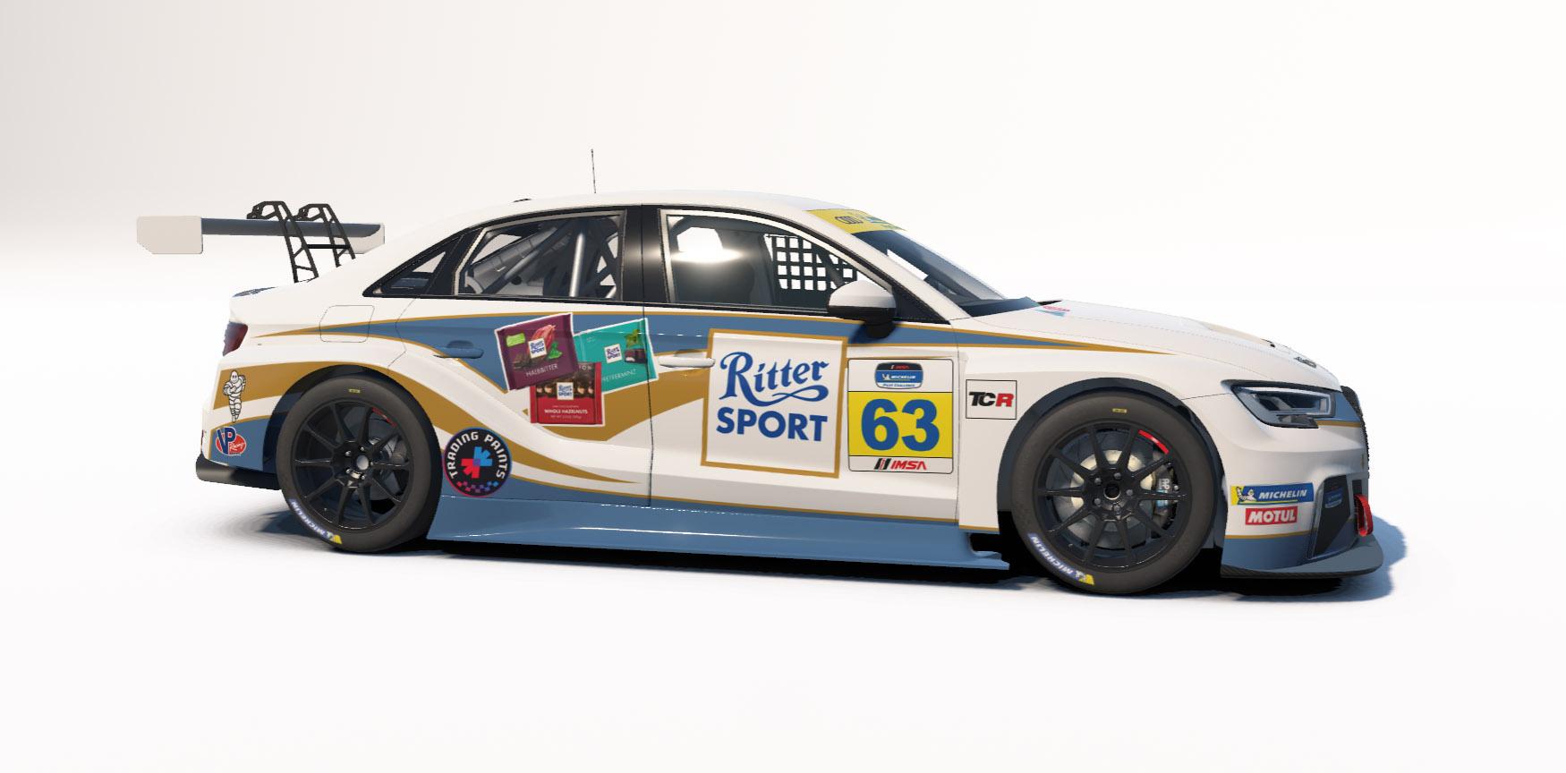 Ritter Racing 35 Ritter Sport Audi by Jim Mauney - Trading Paints