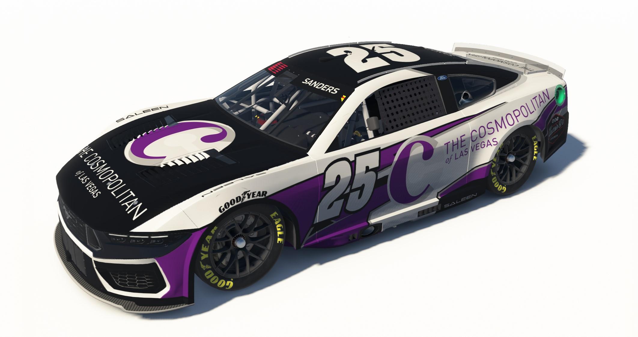 Preview of NASCAR NextGen (FICTIONAL) 2025 SALEEN - The Cosmopolitain of Las Vegas by Jack S.