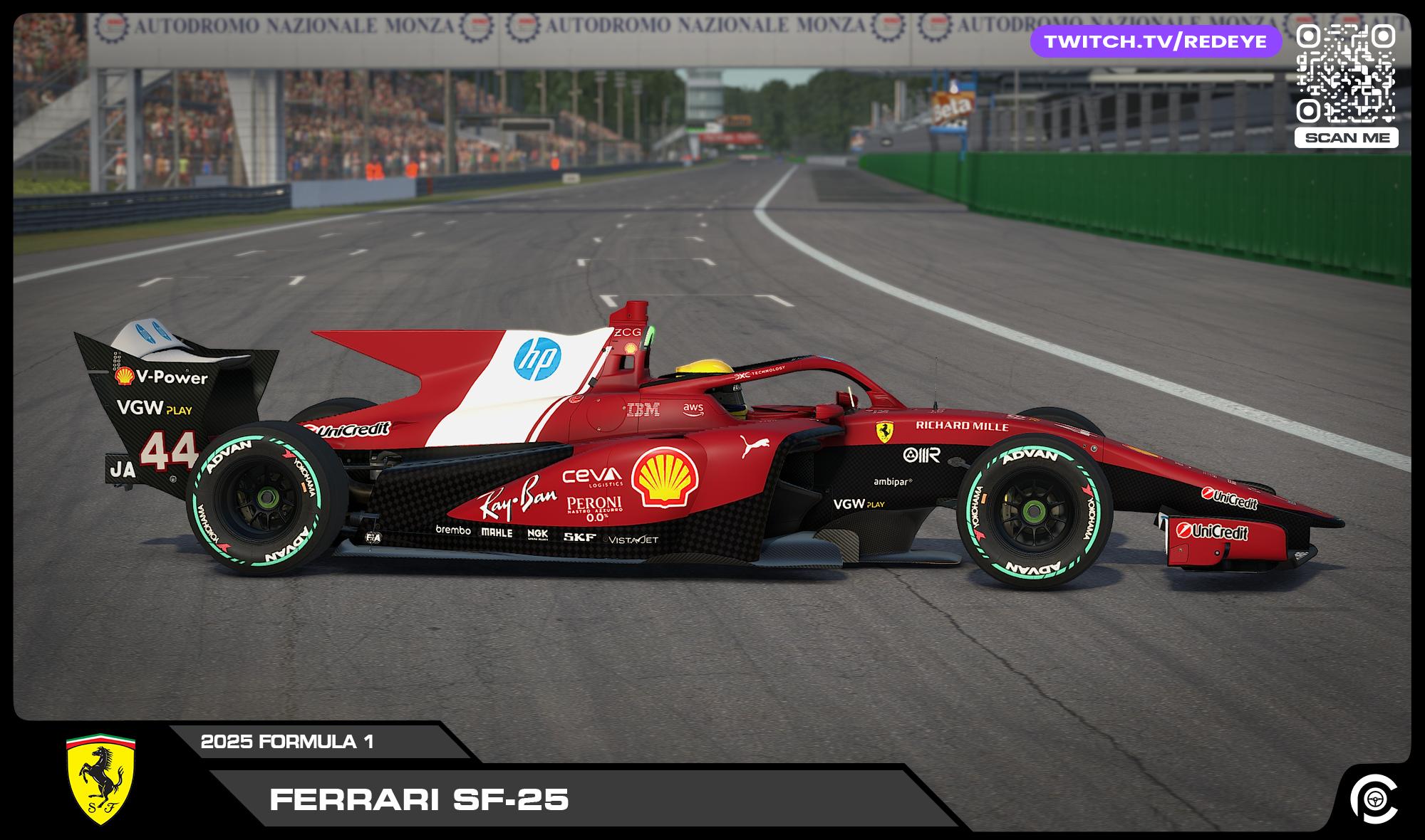 Preview of 2025 Ferrari SF-25 for SF23 by Paul R Chaloner