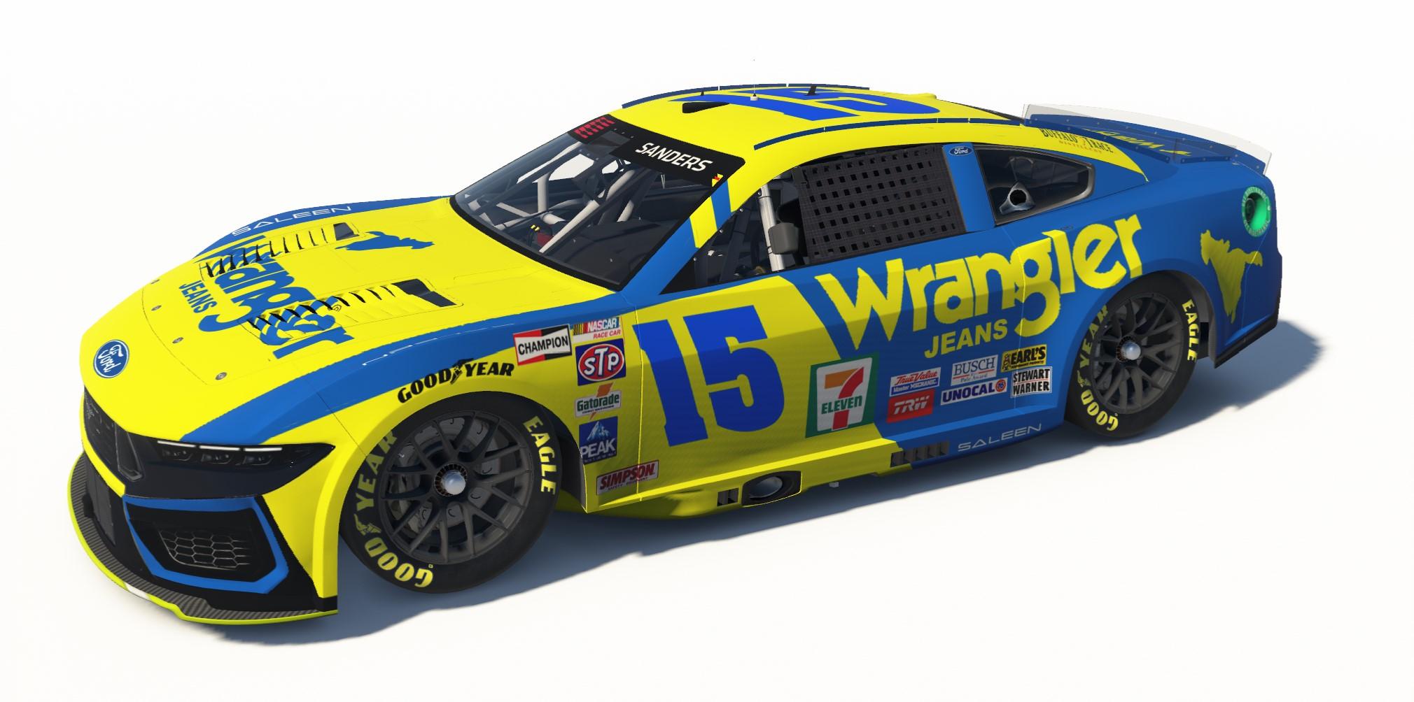 Preview of NASCAR NextGen (WHAT IF) SALEEN 1980s Wrangler by Jack S.
