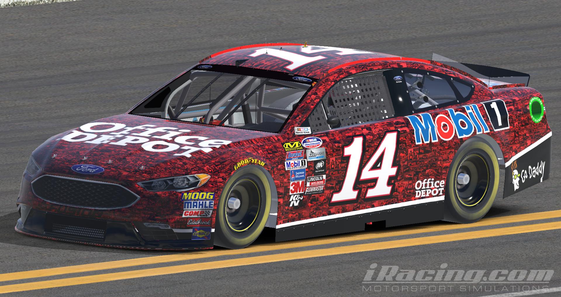 Preview of Tony Stewart Tribute Scheme Ford Fusion (Fictional)  by Anthony Burroughs