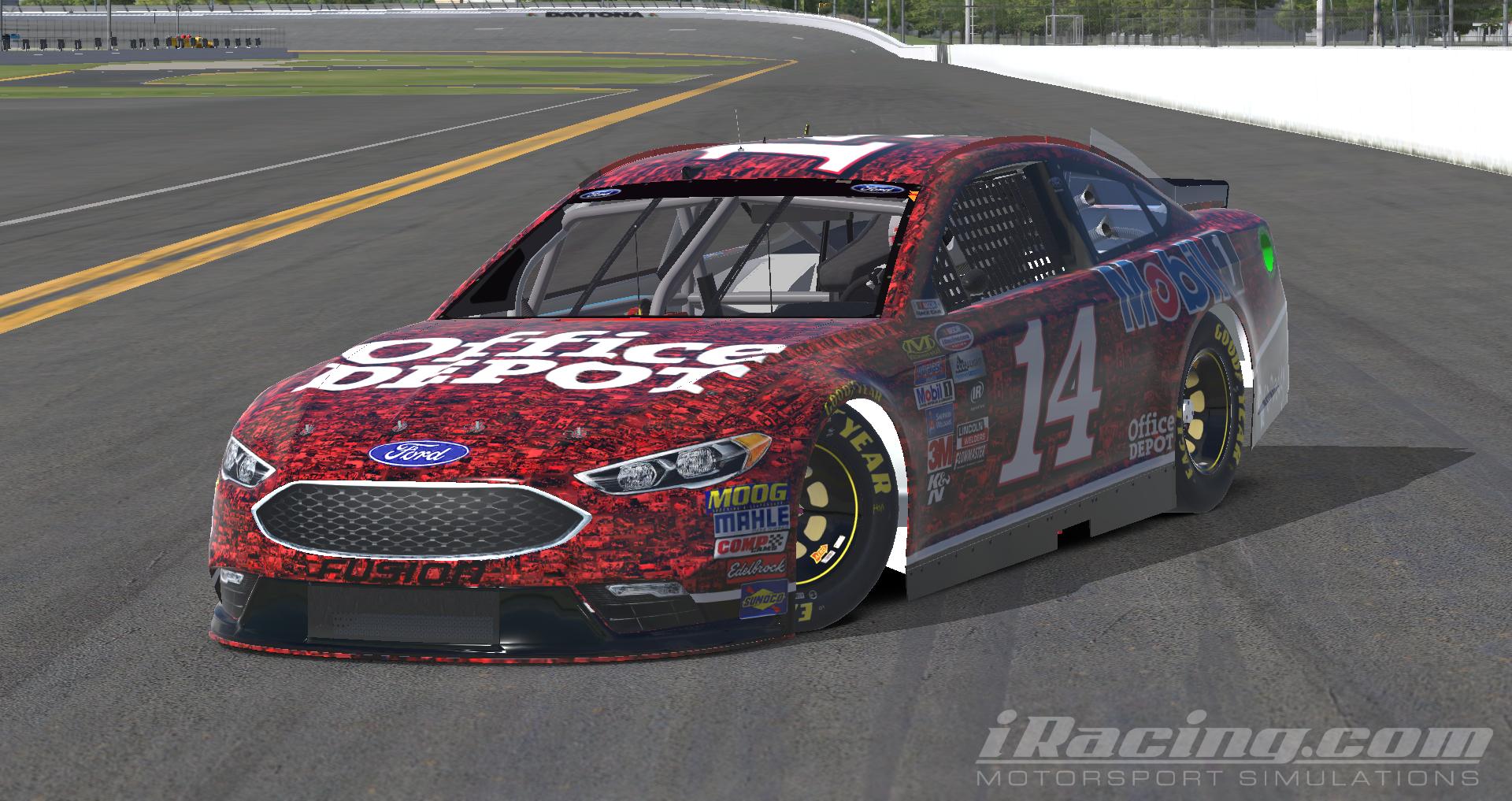 Preview of Tony Stewart Tribute Scheme Ford Fusion (Fictional)  by Anthony Burroughs