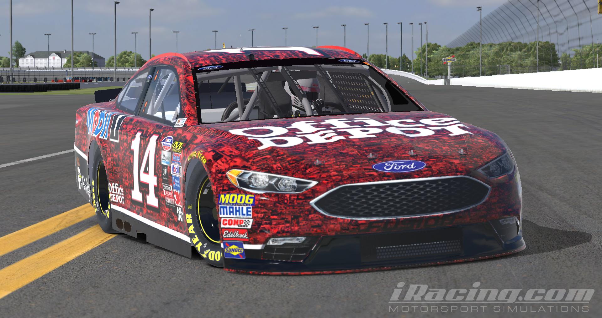Preview of Tony Stewart Tribute Scheme Ford Fusion (Fictional)  by Anthony Burroughs