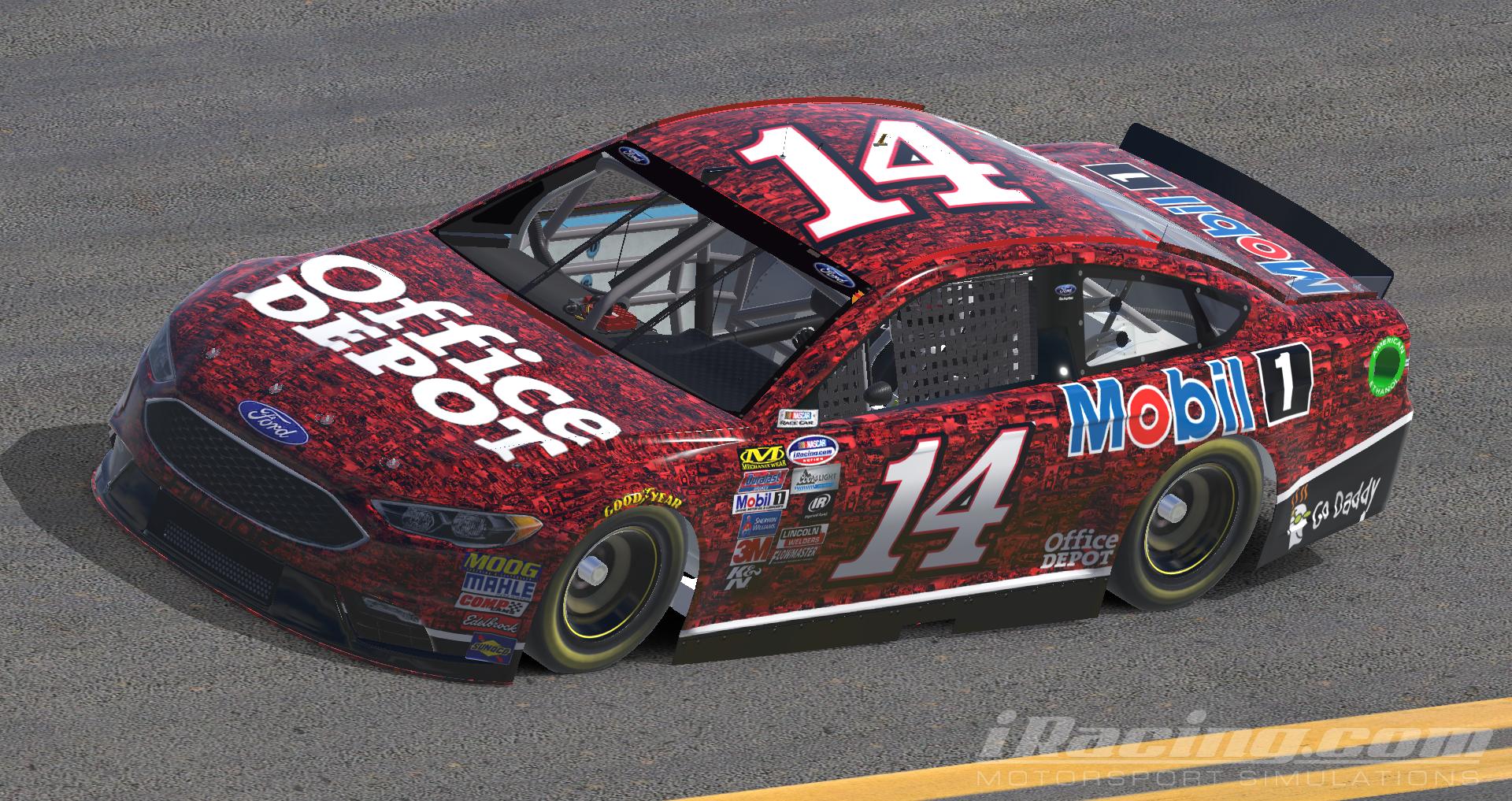 Preview of Tony Stewart Tribute Scheme Ford Fusion (Fictional)  by Anthony Burroughs