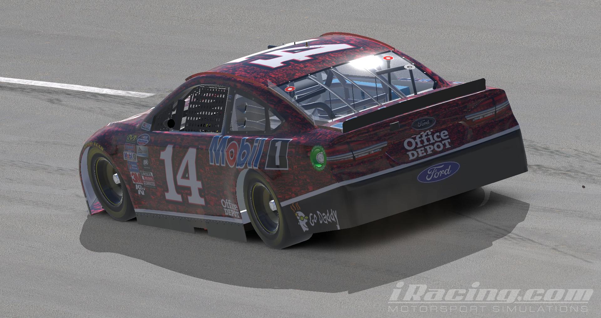 Preview of Tony Stewart Tribute Scheme Ford Fusion (Fictional)  by Anthony Burroughs