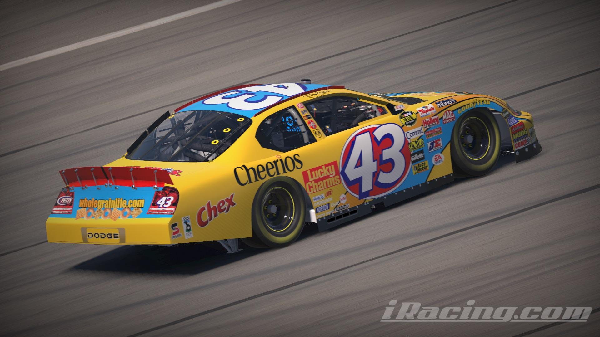Preview of #43 Jeff Green 2005 General Mills Whole Grain Dodge Charger by Christian Budd